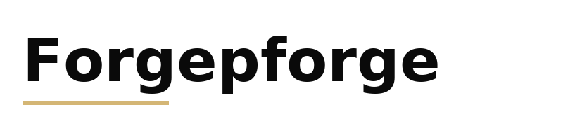 Forgepforge logo